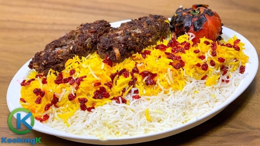 راز پخت چلوی رستورانی + آموزش برنج آبکش رستورانی | مجموعه رستوران های باختر